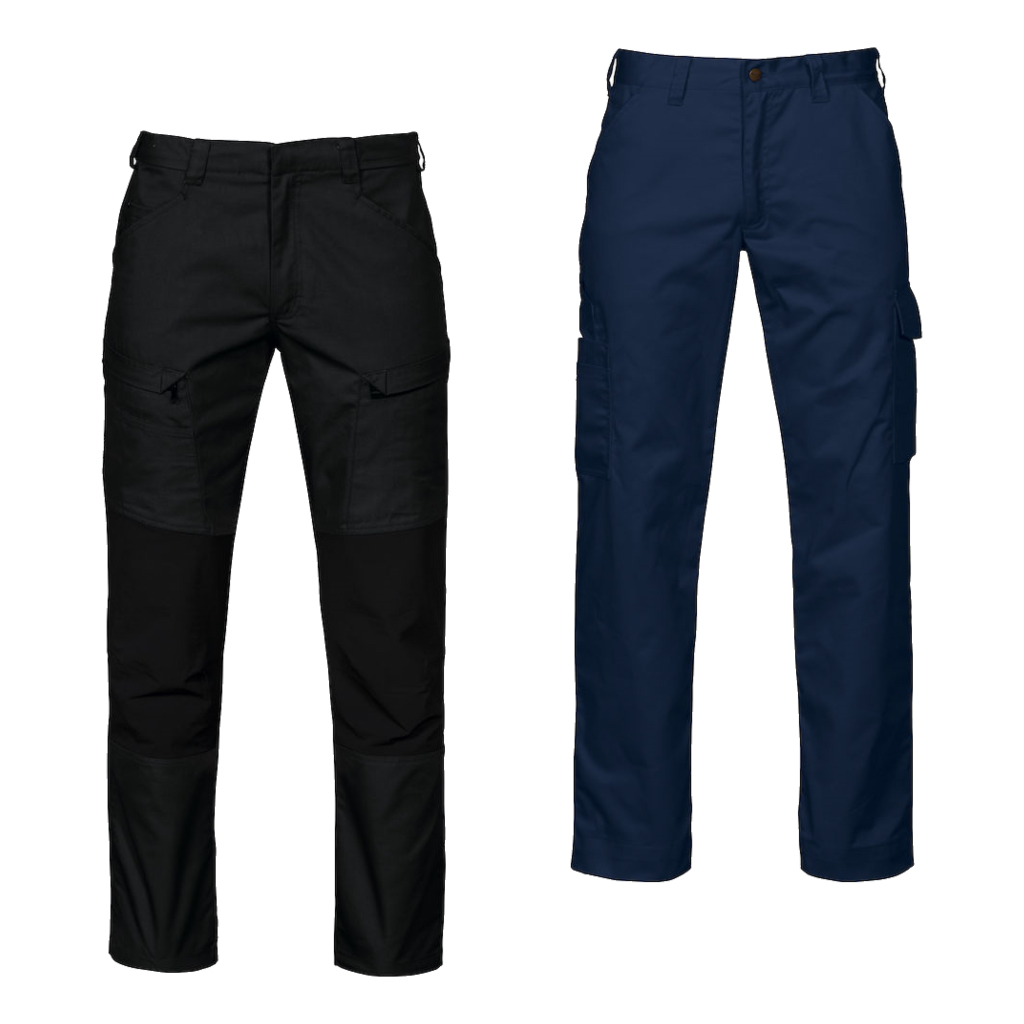 TuffStuff - Pro Work Regular Trousers - 36” Waist - Navy Cargo Trousers- Work  Trousers For Men - Triple Stitched Seams - Features Knee Pad Pockets - Mens Work  Trousers : Amazon.co.uk: Fashion