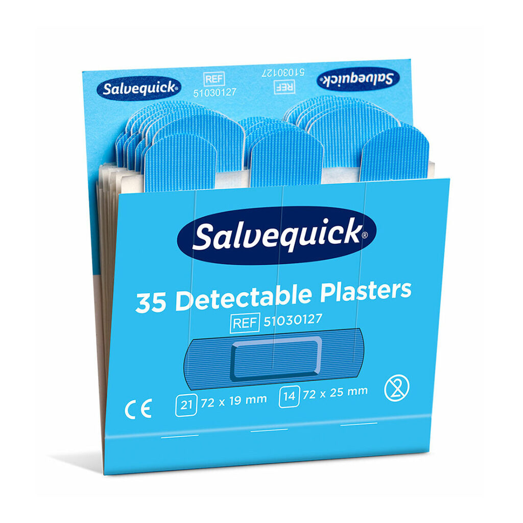 SALVEQUICK plastikplaastrid toiduainetööstusesse