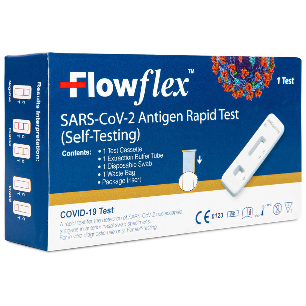 FLOWFLEX SARS-CoV-2 antigeeni kiirtest