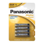 PANASONIC AAA patareid