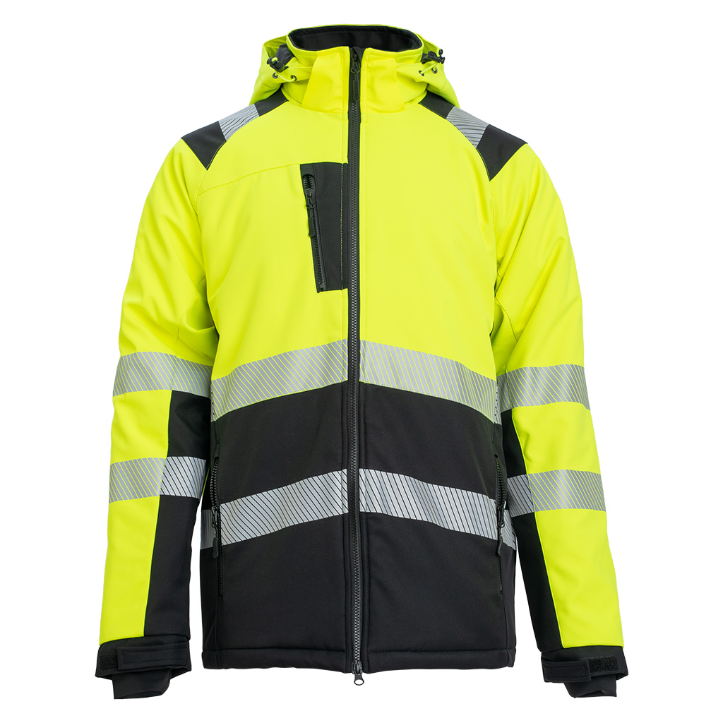 WORTEX W950 kõrgnähtav softshell talvejope