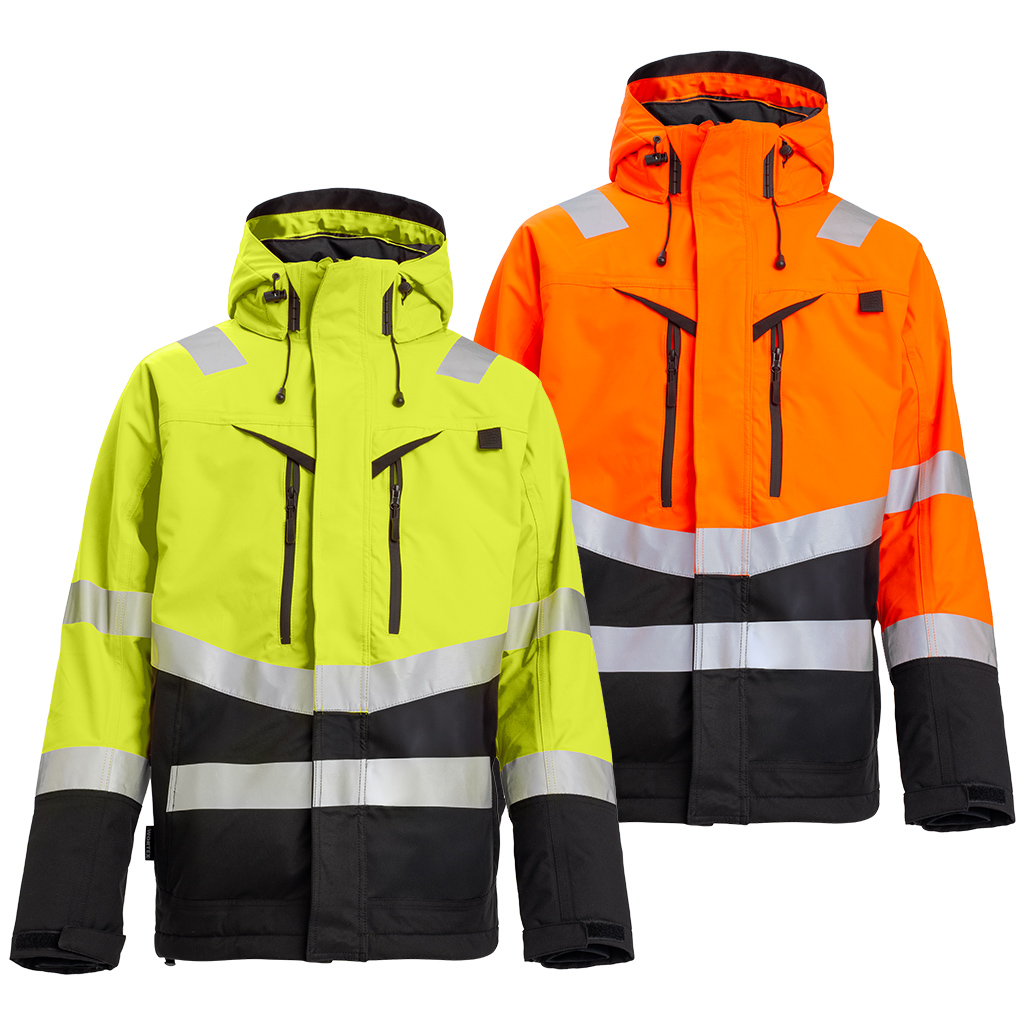 WORTEX W953 kõrgnähtav talvejope